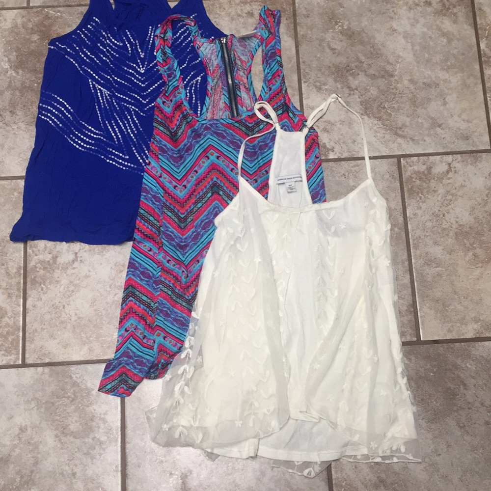 Lot of Three Small Tank Tops